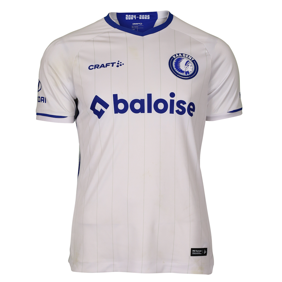 Franck William Surdez KAA Gent shirt