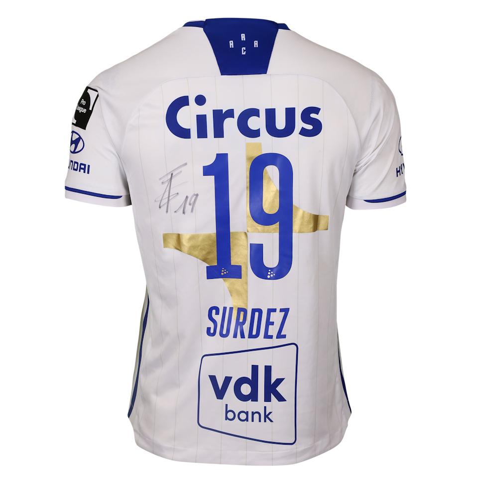 Franck William Surdez KAA Gent shirt
