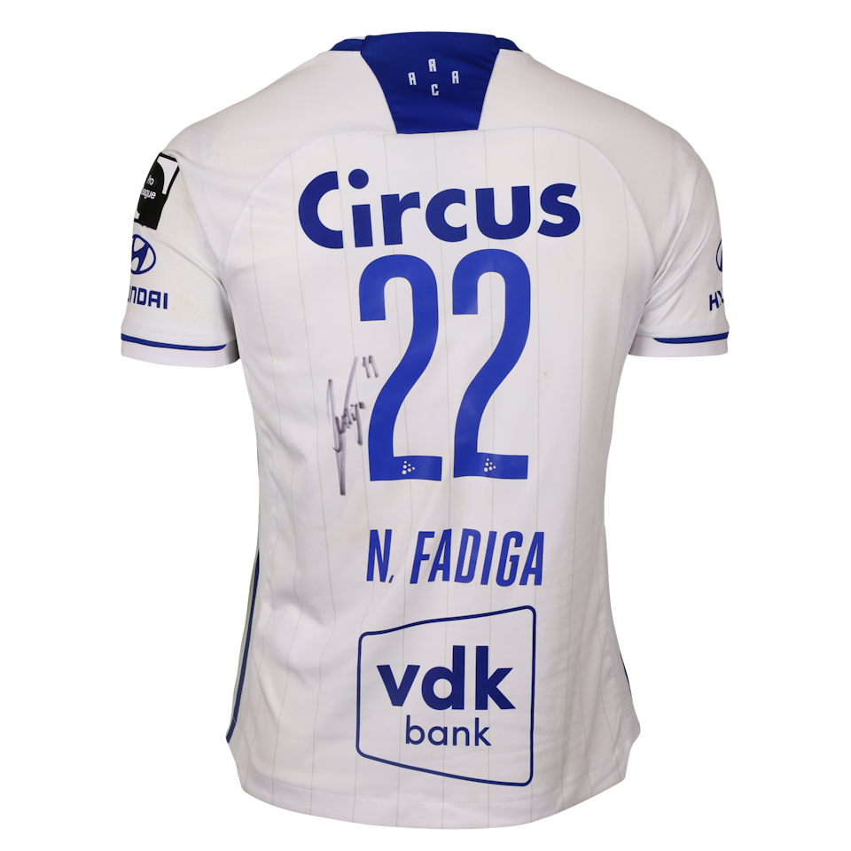 Maillot de Noah Fadiga (KAA Gent)