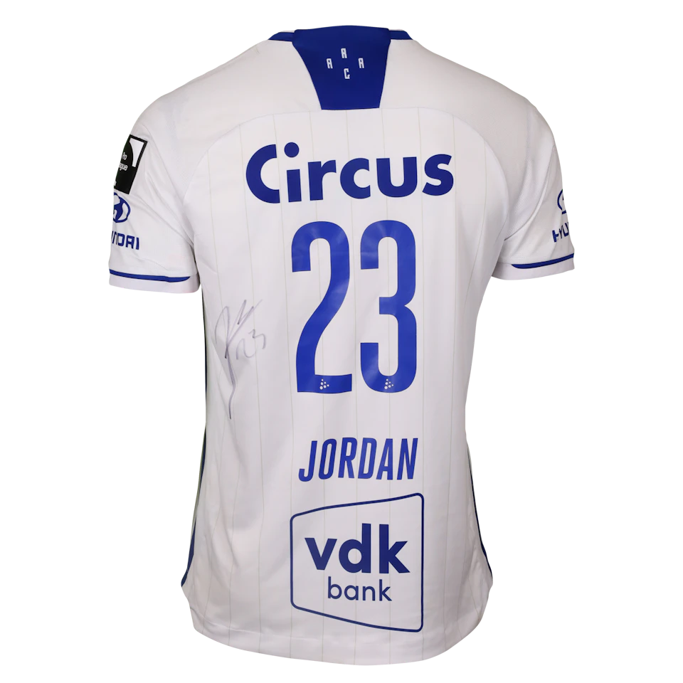 Jordan Torunarigha KAA Gent camisa.