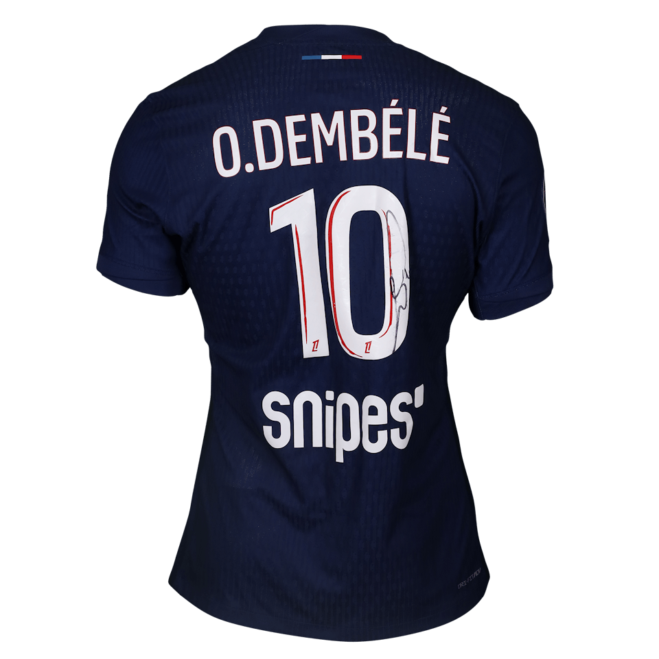 Ousmane Dembele MatchWornShirt