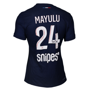Senny Mayulu Paris Saint-Germain shirt