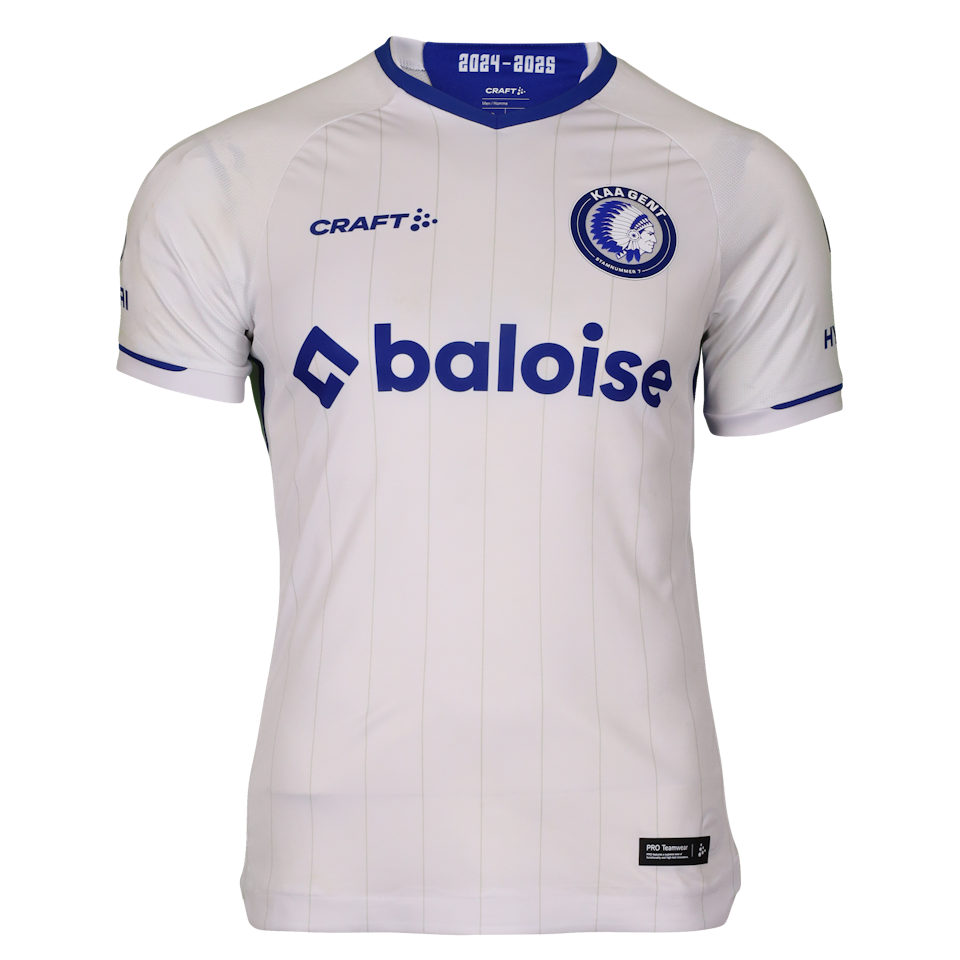KAA Gent 팀의 Sven Kums 셔츠