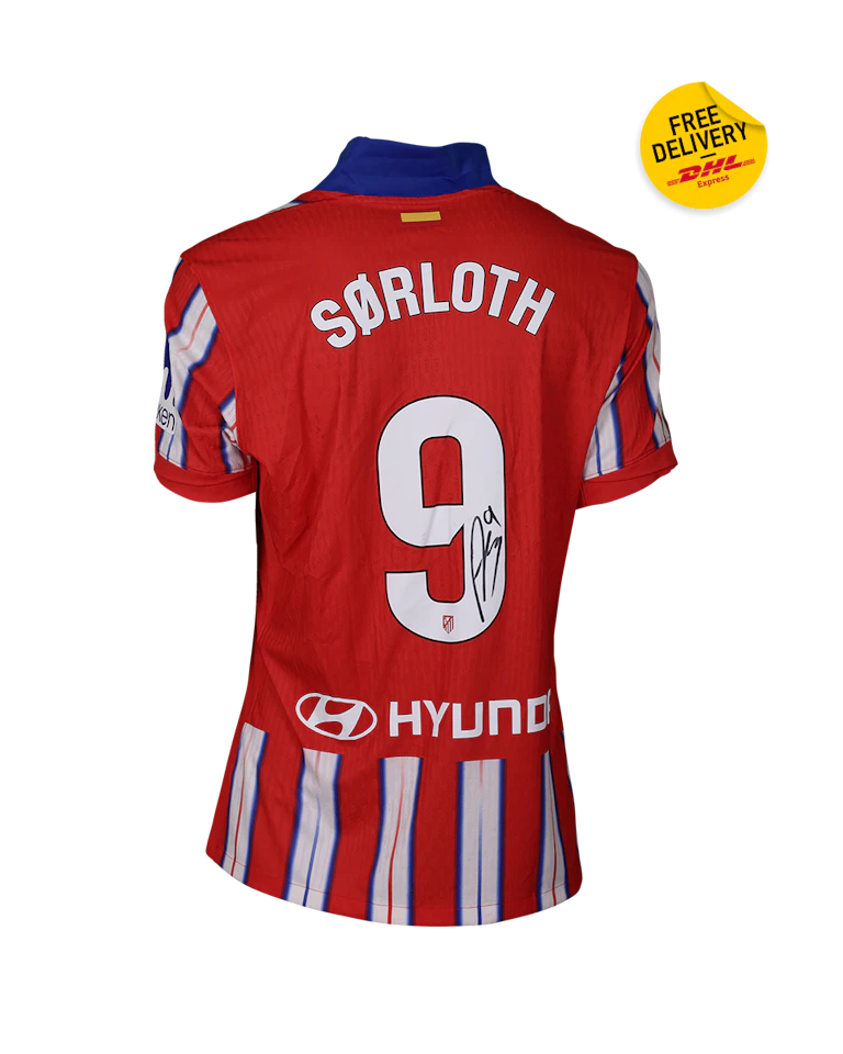 Alexander Sørloth Atlético de Madrid shirt