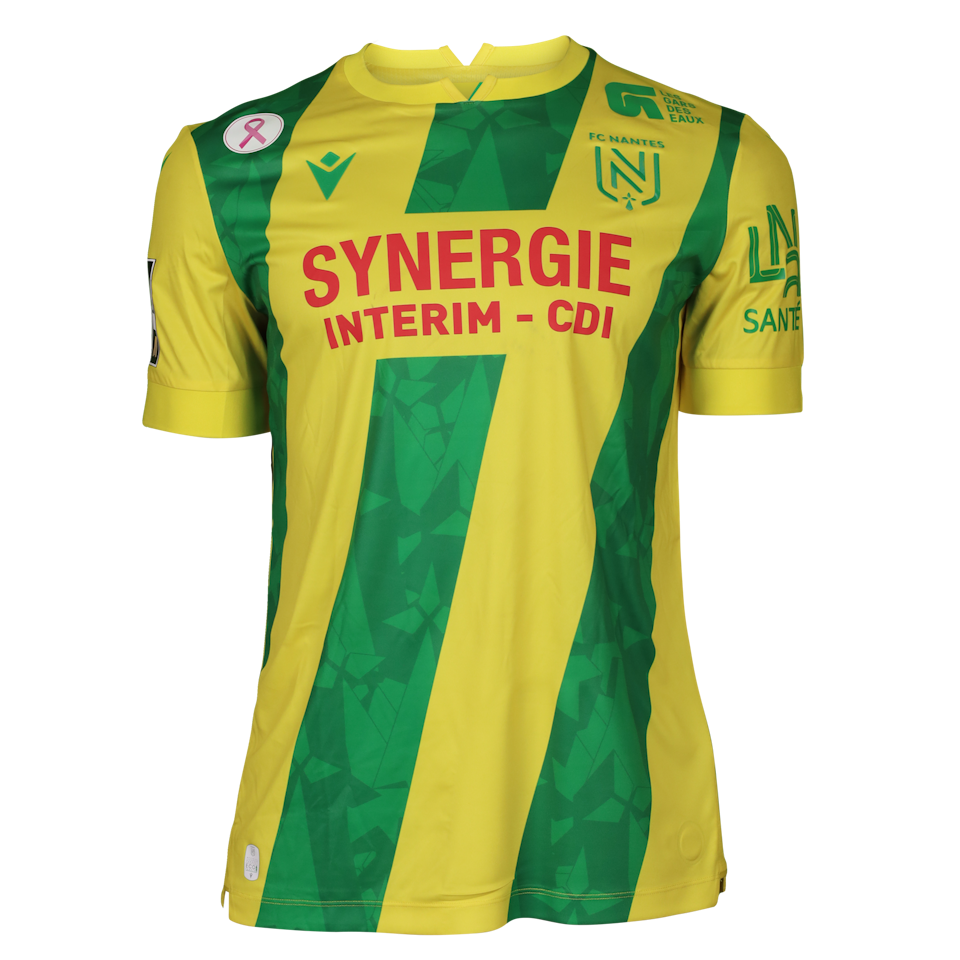 Nathan Zeze FC Nantes shirt