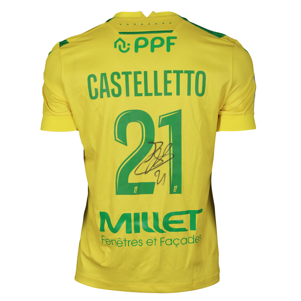 Jean-Charles Castelletto FC Nantes shirt