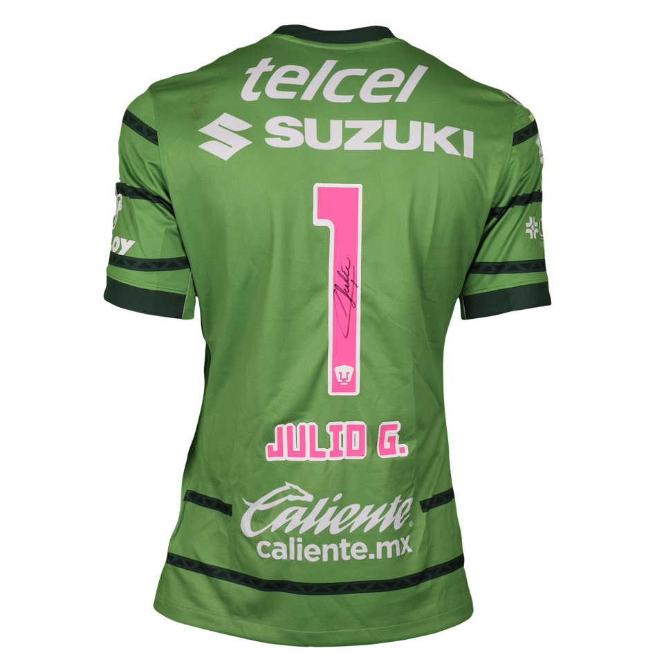 Julio José González Vela-Alvizu Pumas shirt