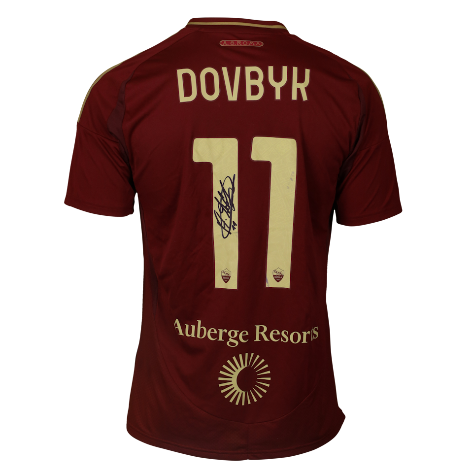 AS Roma 팀의 Artem Dovbyk 셔츠