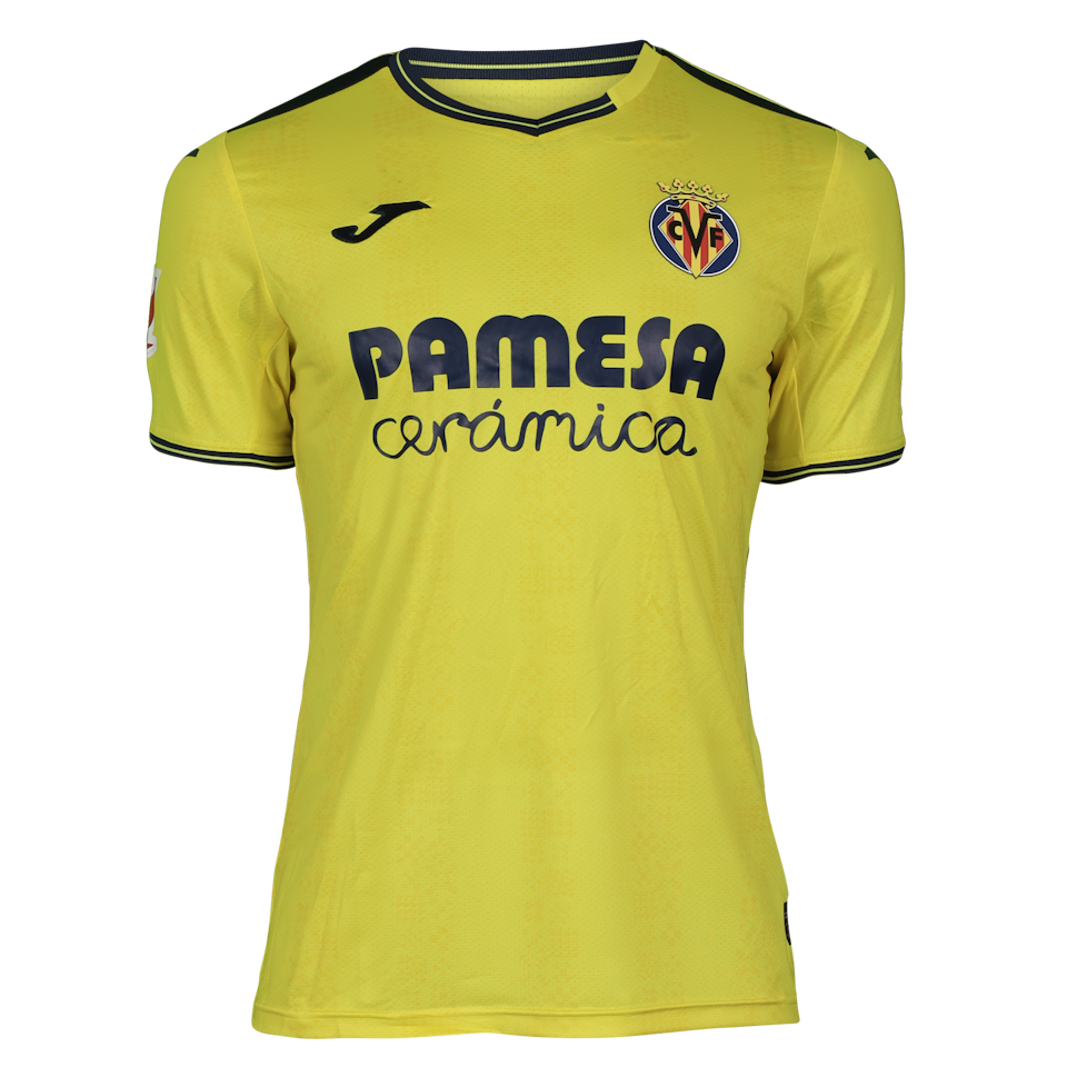 Villarreal CF 팀의 Nicolas Pépé 셔츠