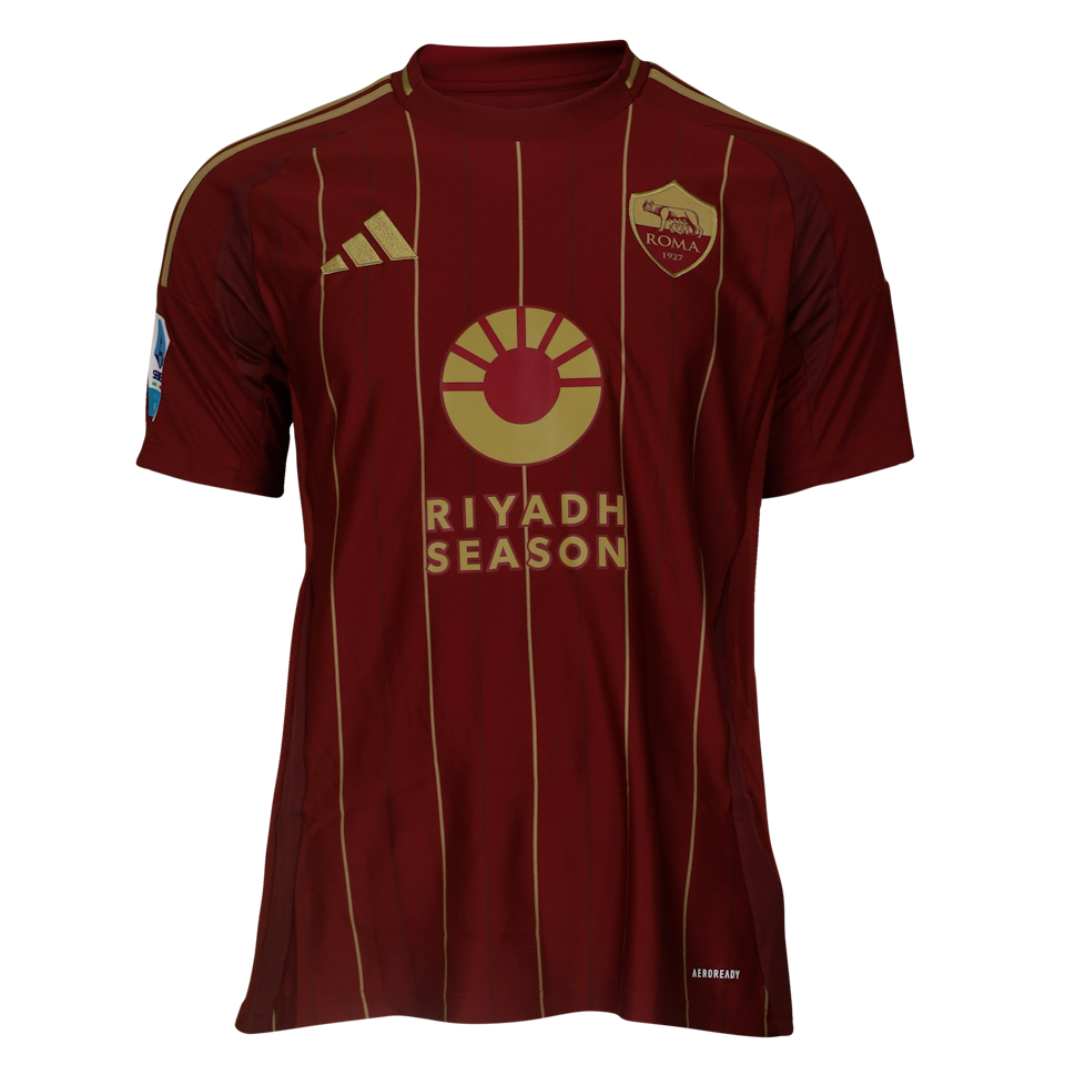 Leandro Paredes AS Roma camisa.