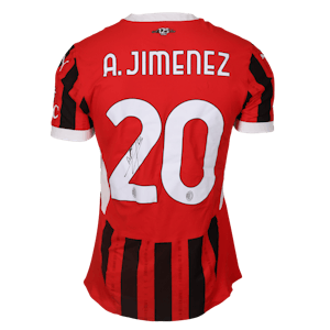 AC Milan 팀의 Alejandro Jiménez Sánchez 셔츠