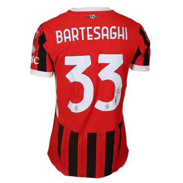 AC Milan 팀의 Davide Bartesaghi 셔츠