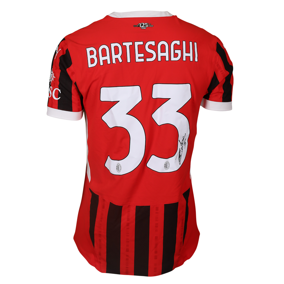 Davide Bartesaghi AC Milan shirt