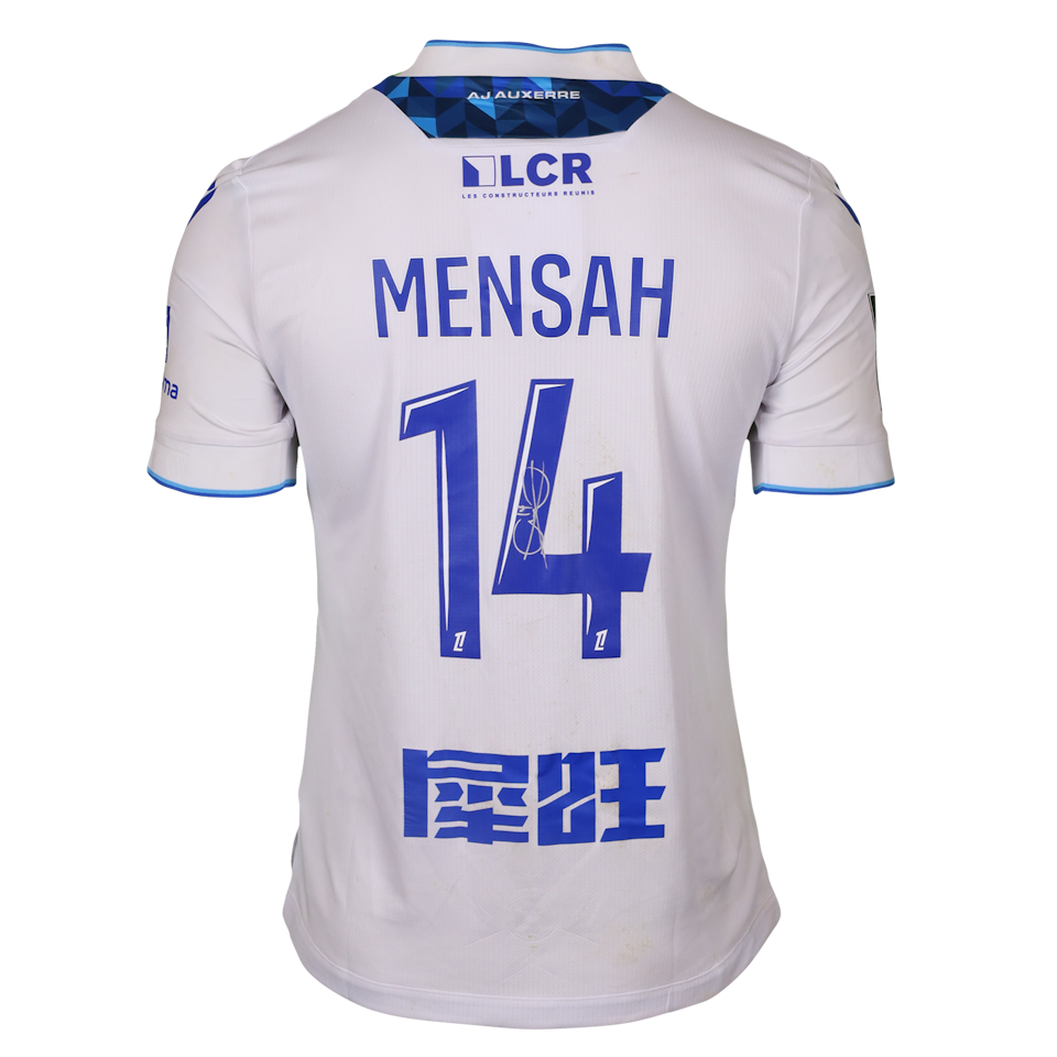 Gideon Mensah AJ Auxerre shirt