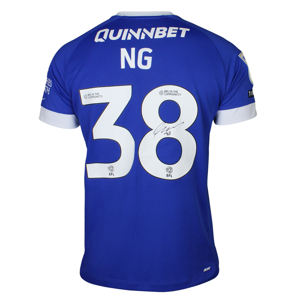 Perry Ng Cardiff City FC shirt