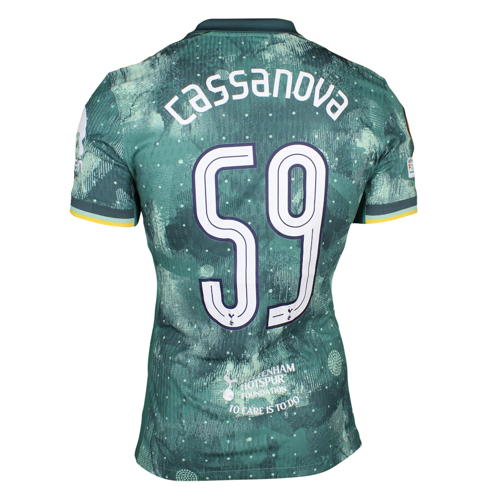 Dante Cassanova Tottenham Hotspur shirt