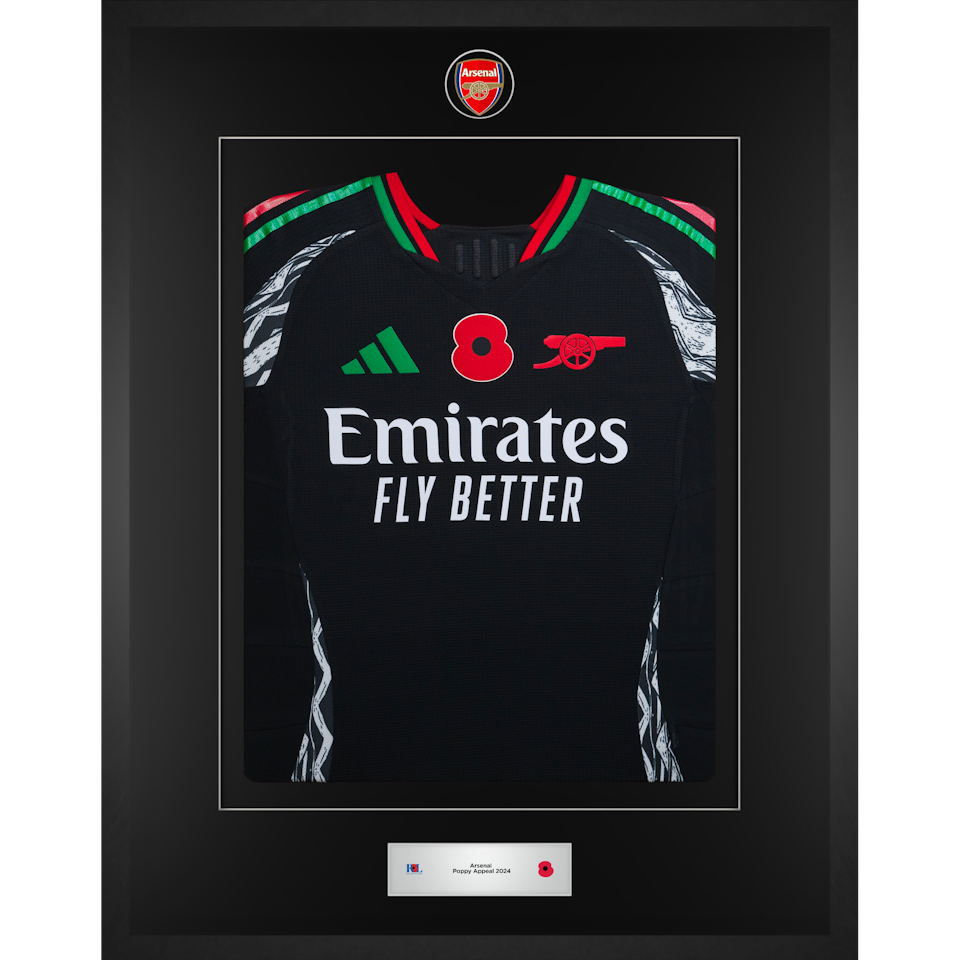 Limited Edition Poppy Frame | Arsenal - Away 