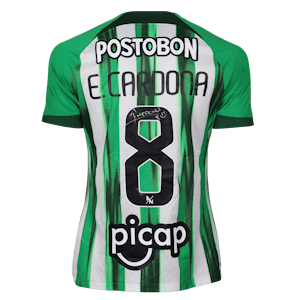 Edwin Andrés Cardona Bedoya Atlético Nacional のシャツ