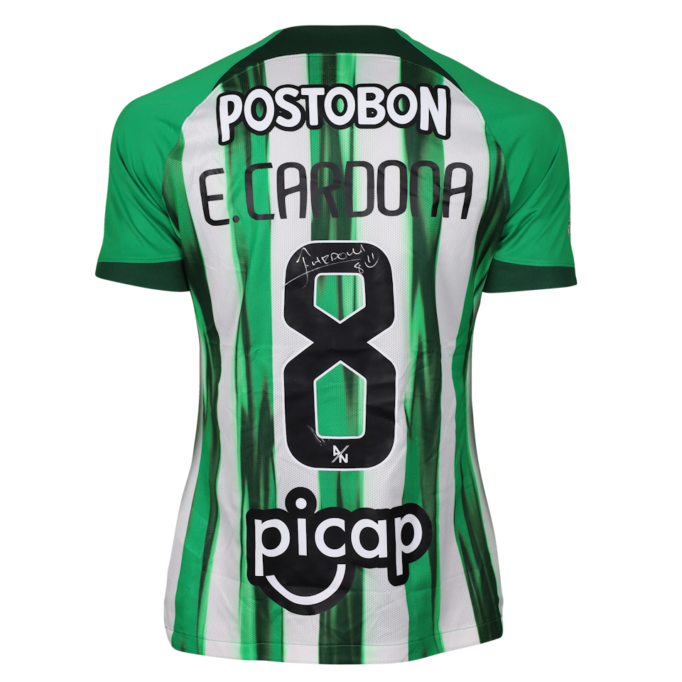 Edwin Andrés Cardona Bedoya Atlético Nacional のシャツ