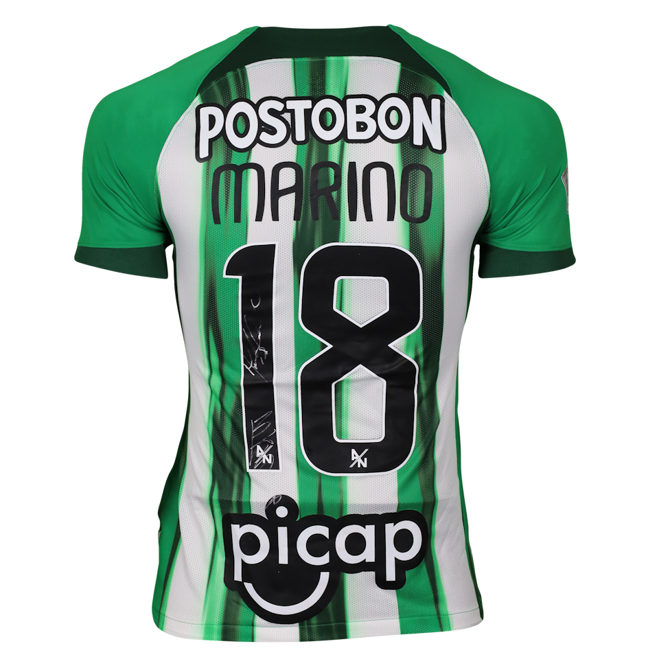 Marino Hinestroza Angulo Atlético Nacional camisa.