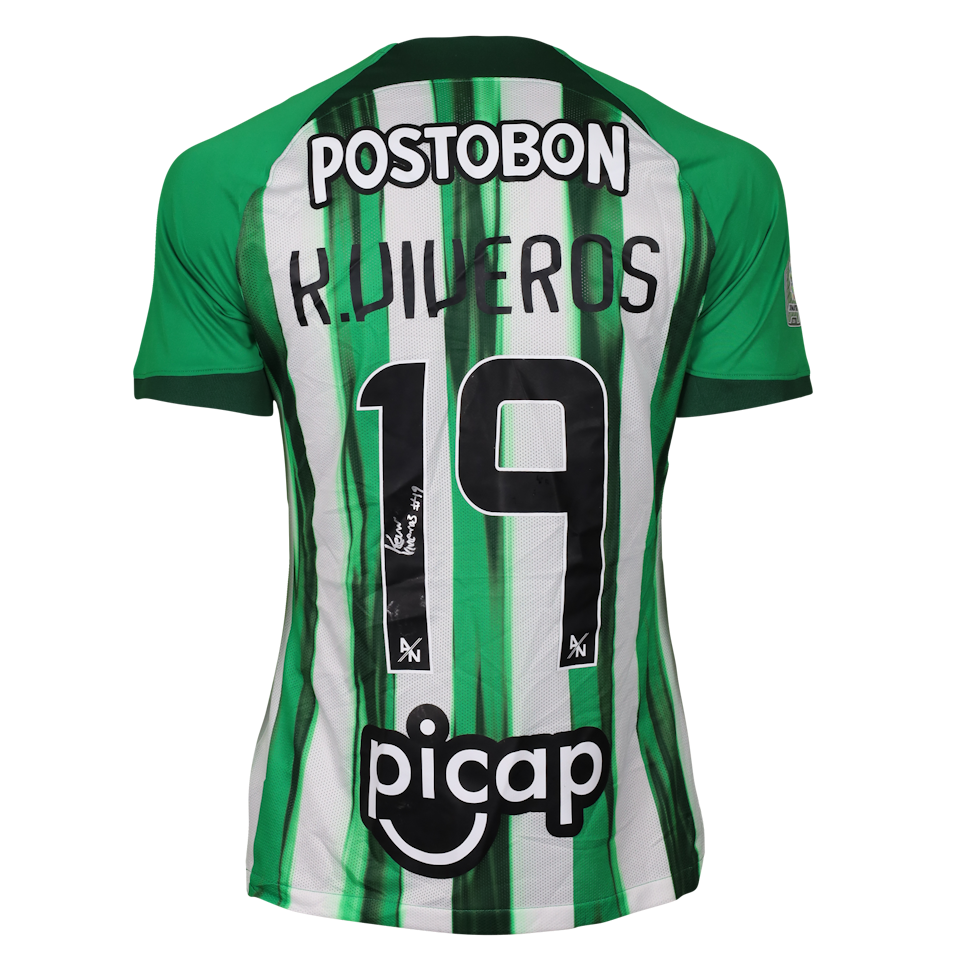 Camisa de Kevin Viveros Atlético Nacional