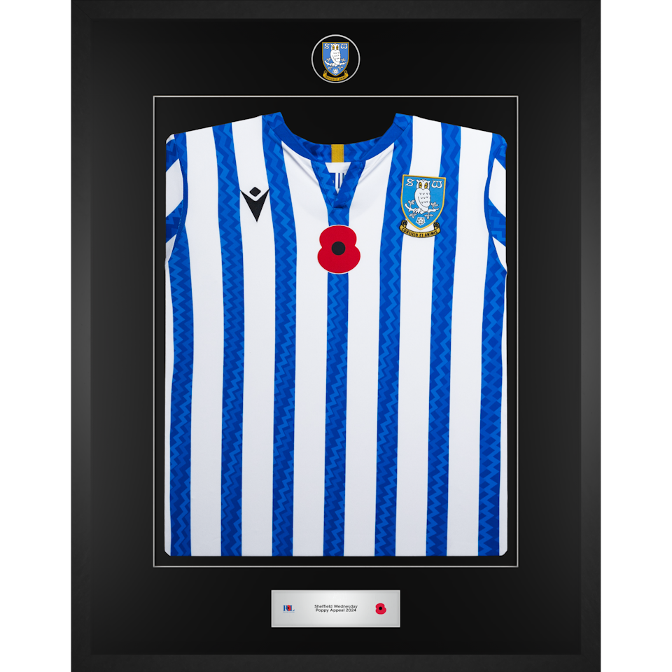 Limited Edition Poppy Frame | Sheffield Wednesday