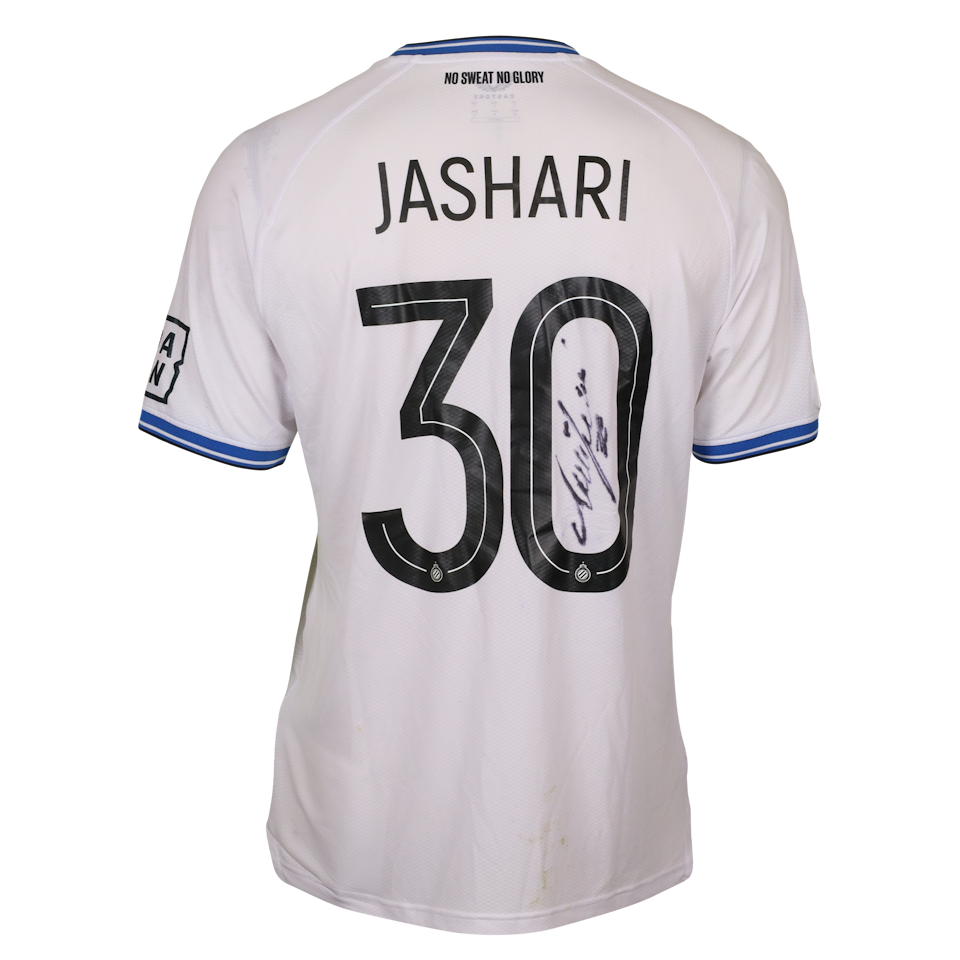Ardon Jashari Club Brugge shirt