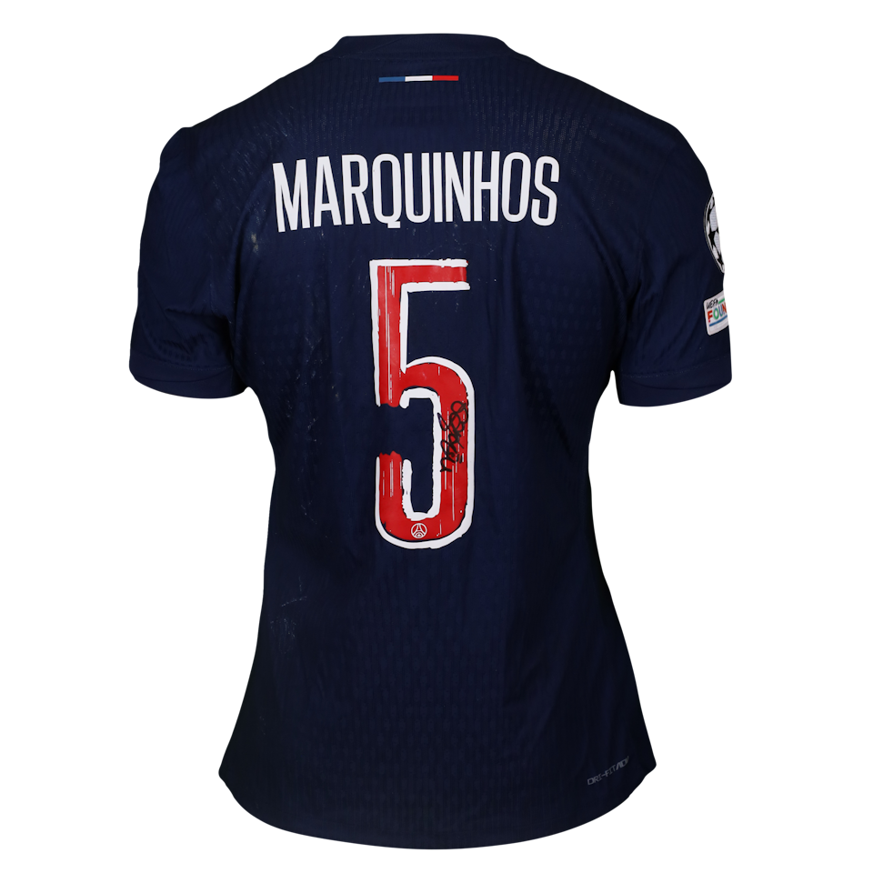 Shirt van Marquinhos Paris Saint-Germain