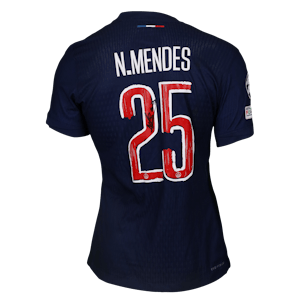Nuno Mendes Paris Saint-Germain jersey