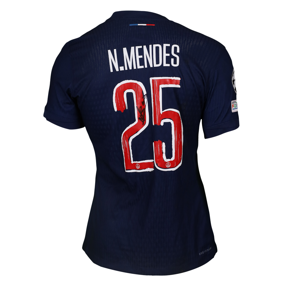 Nuno Mendes Paris Saint-Germain jersey