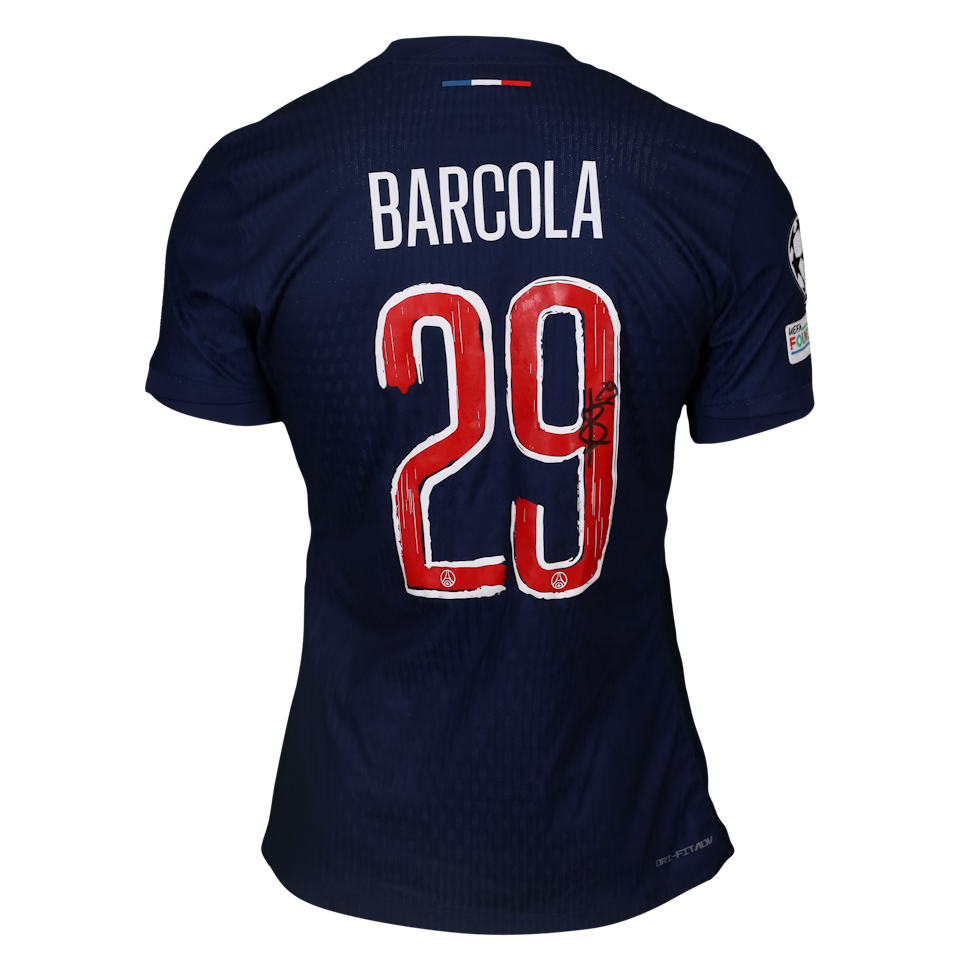 Maillot de Bradley Barcola (Paris Saint-Germain)