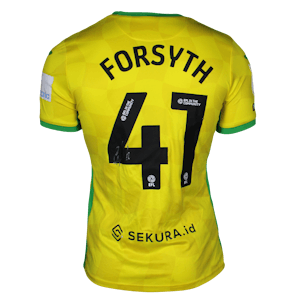 Gabriel Forsyth Norwich City shirt