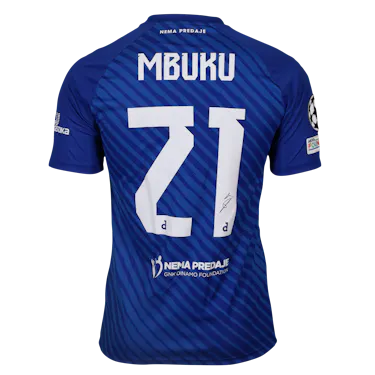 来自Dinamo Zagreb的Nathanaël Mbuku球衣