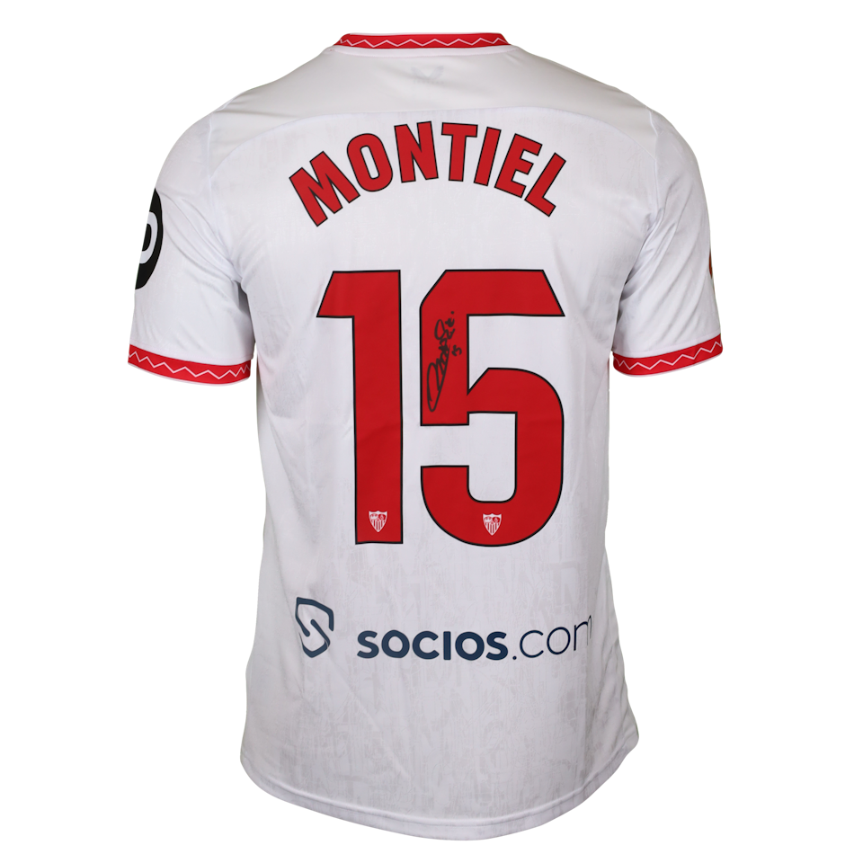 Sevilla FC 팀의 Gonzalo Ariel Montiel 셔츠