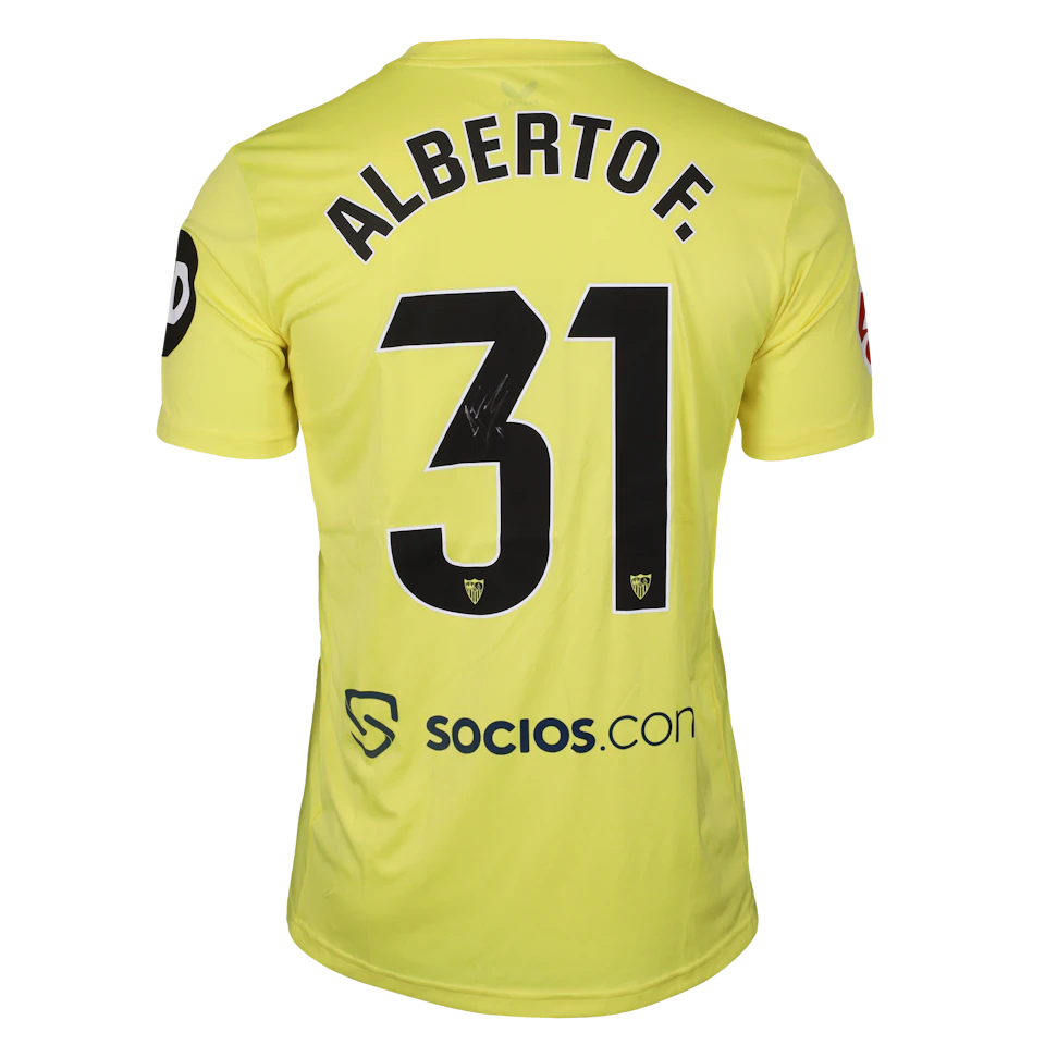 Alberto Flores López Sevilla FC jersey