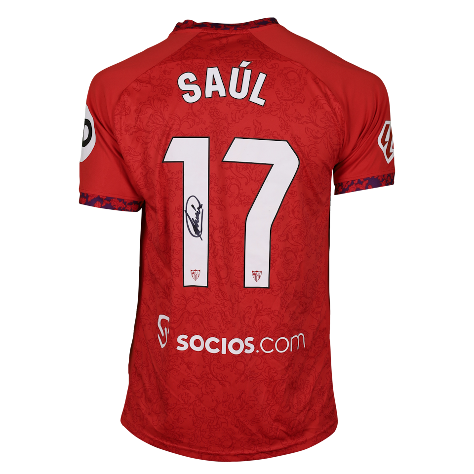 Saúl Ñíguez Sevilla FC camisa.