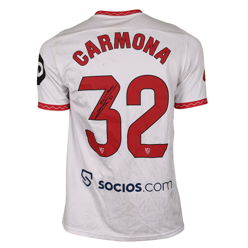 José Ángel Carmona Navarro Sevilla FC jersey