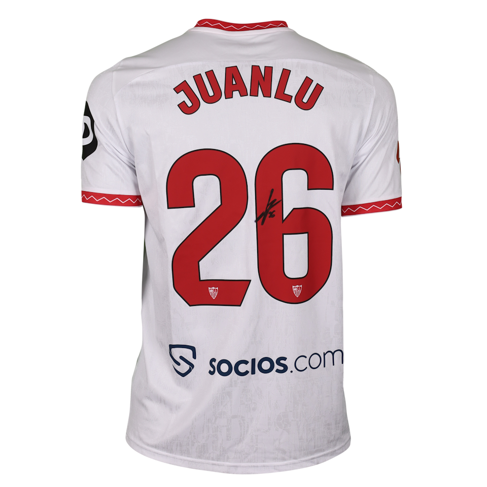 Sevilla FC-Trikot von Juan Luis Sánchez Velasco