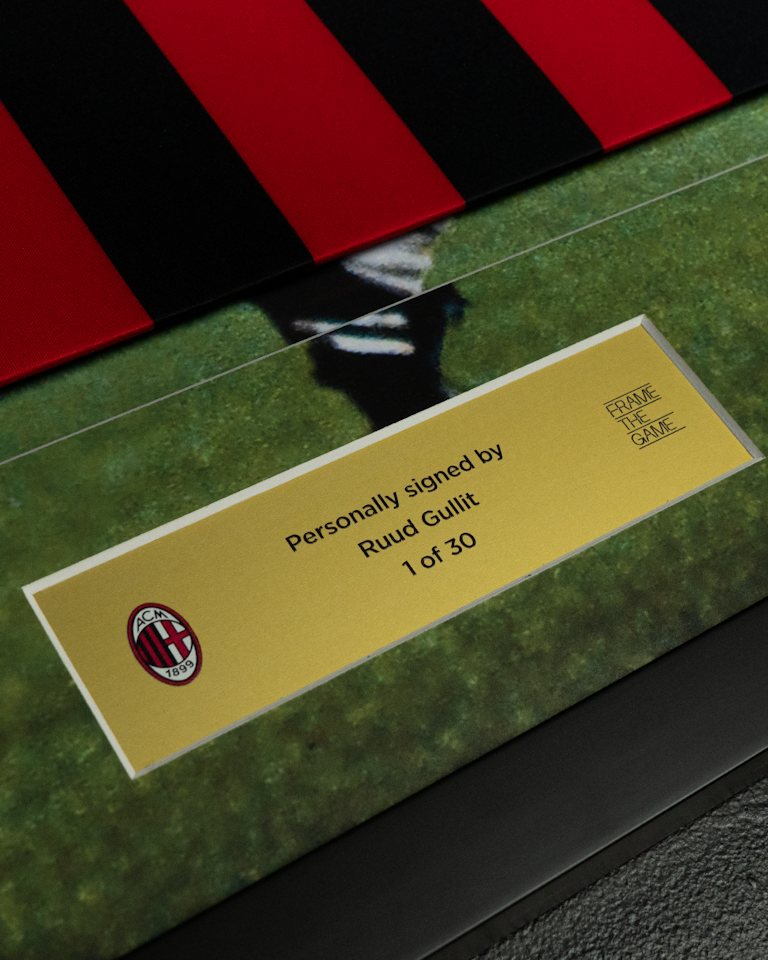 Gullit Signed - The Smile of ‘88