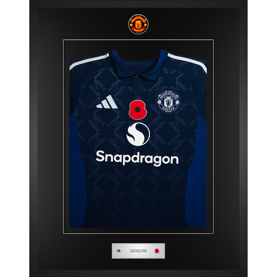 Limited Edition Poppy Frame | Manchester United - Away 