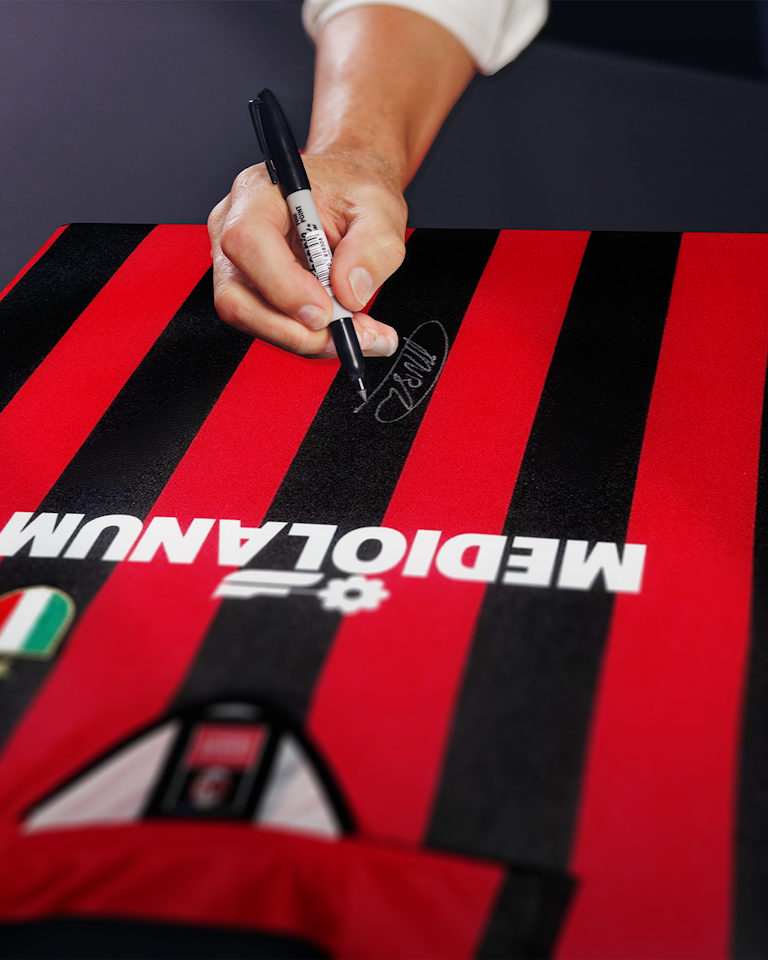 The Dutch Trio Signed - AC Milan 88/89