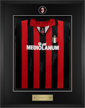 The Dutch Trio Signed - AC Milan 88/89