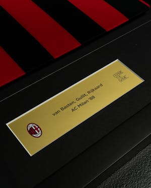 The Dutch Trio Signed - AC Milan 88/89