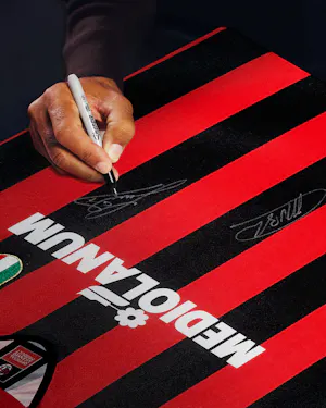 The Dutch Trio Signed - Rossoneri 88/89