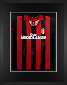 The Dutch Trio Signed - Rossoneri 88/89