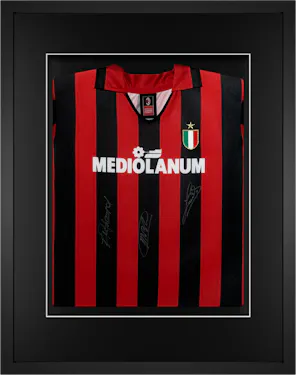 The Dutch Trio Signed - Rossoneri 88/89