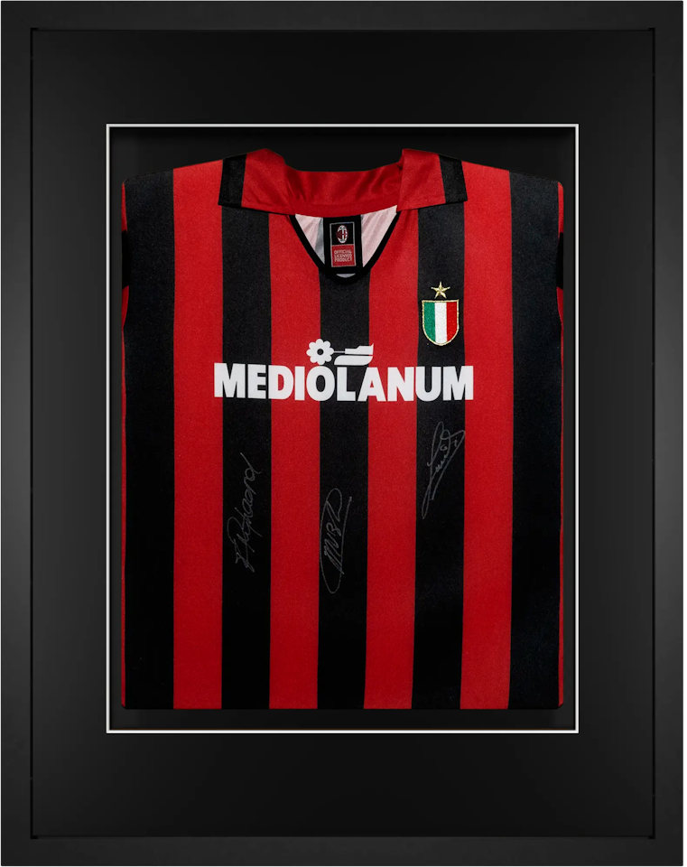 The Dutch Trio Signed - Rossoneri 88/89