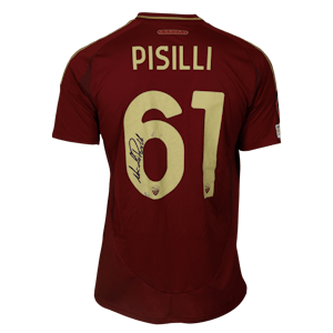 Niccolò Pisilli AS Roma shirt