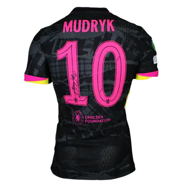 Mykhailo Mudryk Chelsea shirt