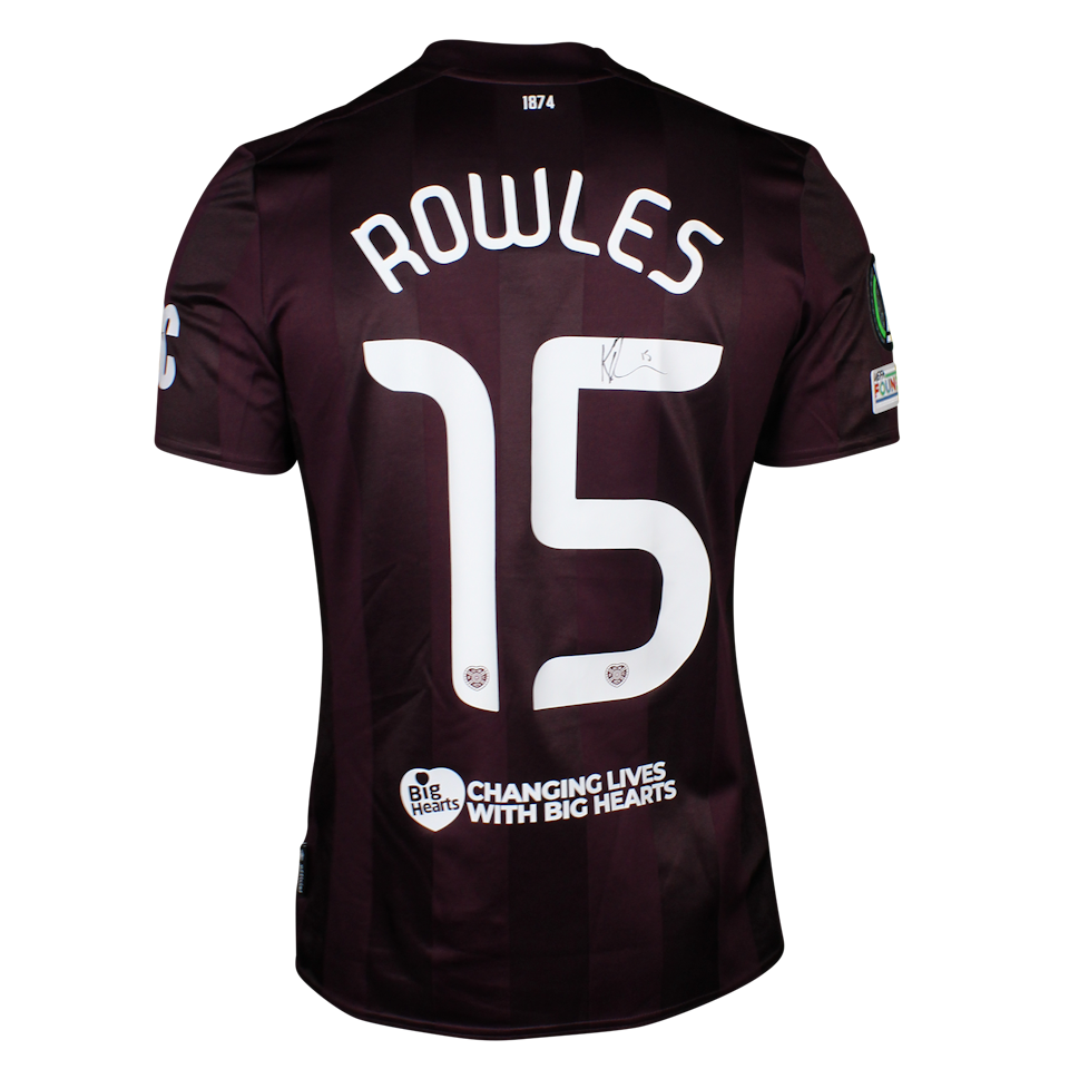 Kye Rowles Heart of Midlothian shirt